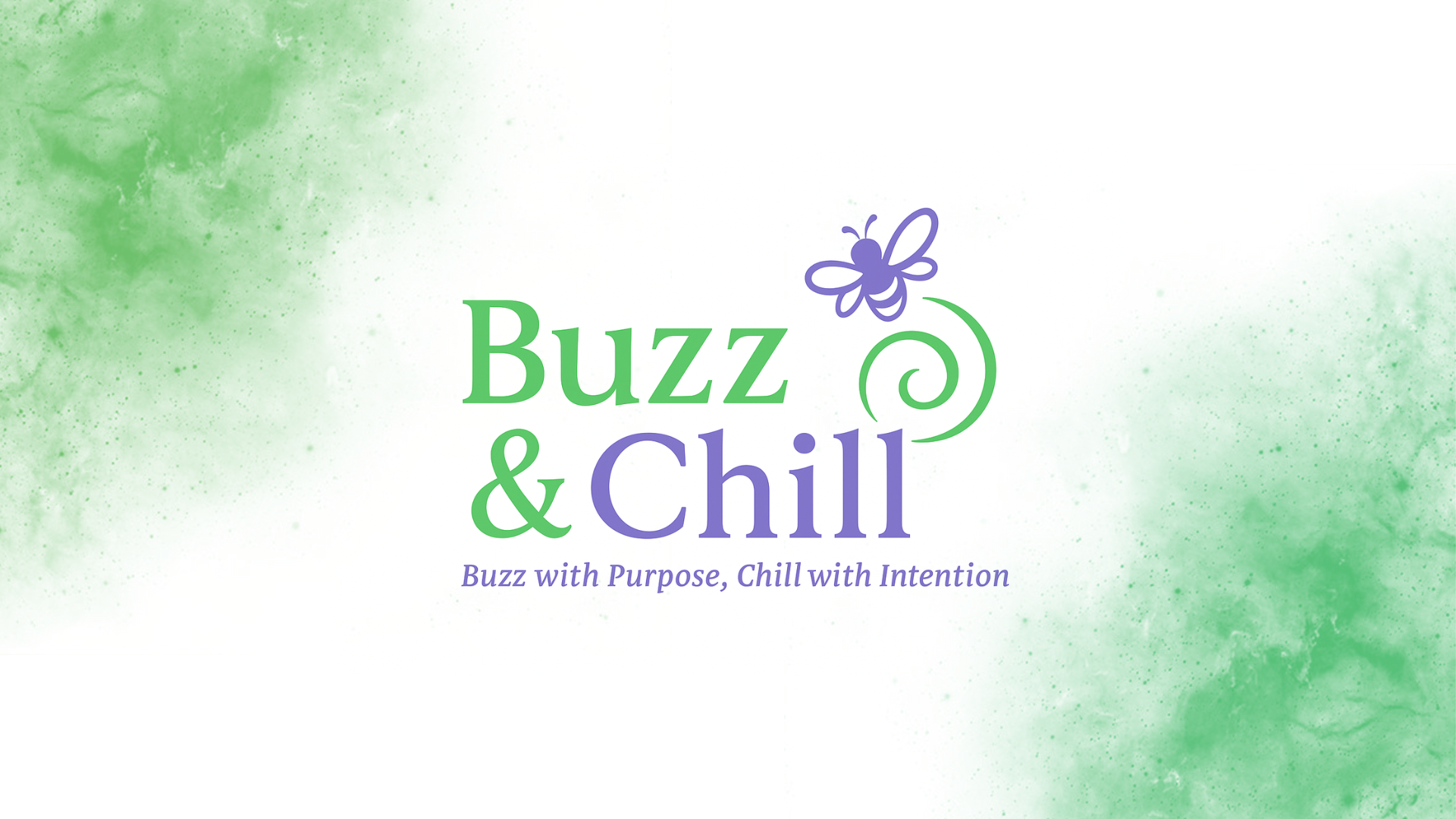 Buzz & Chill logo with a bee on it